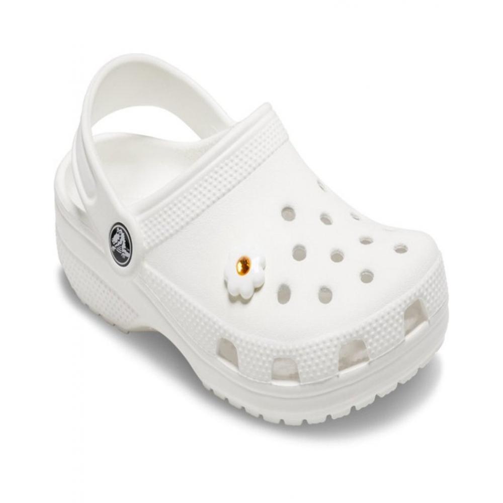 Crocs Teenie White Flower Jibbitz 10011638