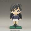 Puchi Rise Girls & Panzer Miho, Saori, Hana Set, Color-Coded Plastic Model