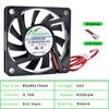 ACP6010 6cm 60mm Fan 60x60x10mm DC5V 12V 24V 2pin Ultra Thin Cooling Fan for Chassis CPU Power Router