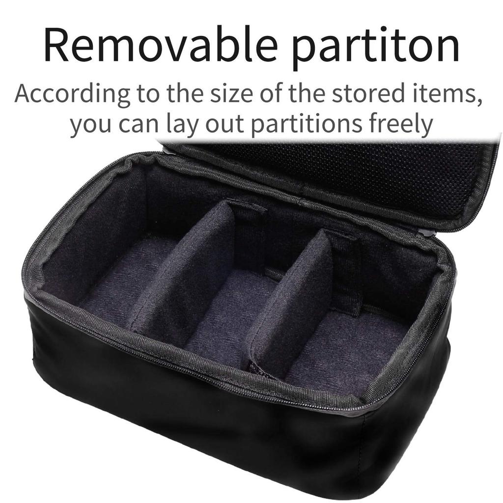 ELECOM Gadget Large Shock Gadget Black Pouch, Capacity, Absorbing, Bag-in-Bag, Case, BMA-GP07BK