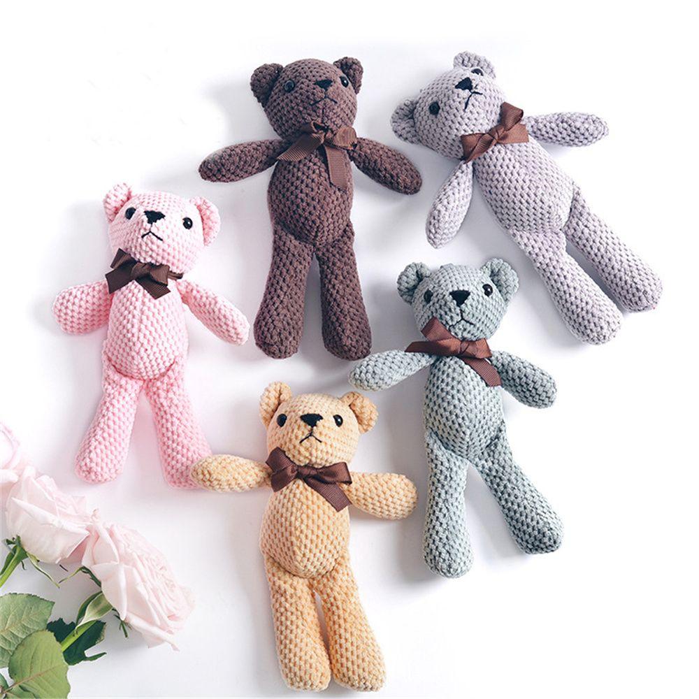 Party Decor Toy Decorations Key Pendant Soft Toys Bear Stuffed Toys Bear Plush Toy Stuffed Animals