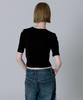 Jeissijeidi Hook Short Sleeve Knit Jzkt02Jc