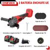 ONEVAN 125MM Brushless Electric Angle Grinder 2in1 Polishing  M14 Cutter Metal Wood Power Tool For Makita 18V Battery Pin