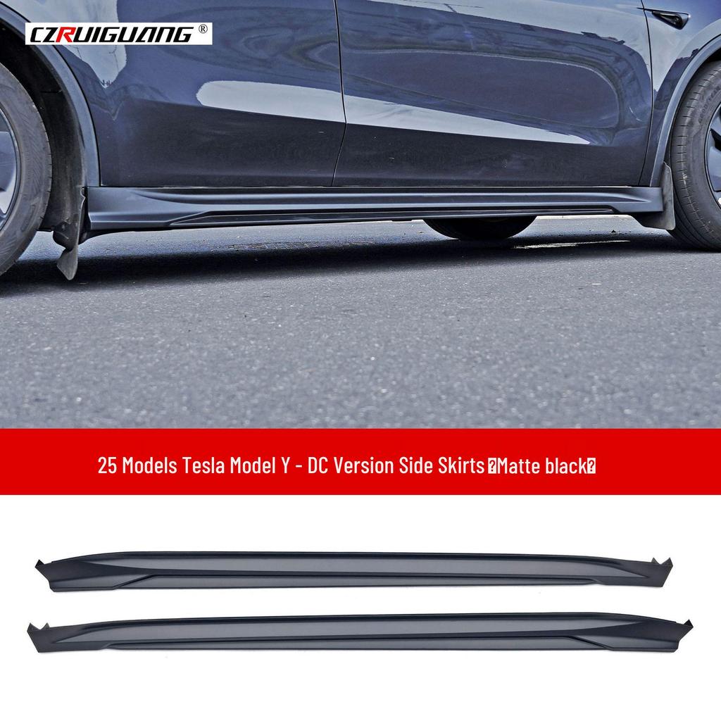 Tesla Model Y 2025 Body Kit: Rear Spoiler, Front Lip, Side Skirts, Tail Wing, Rear Diffuser, and Lip Extensions