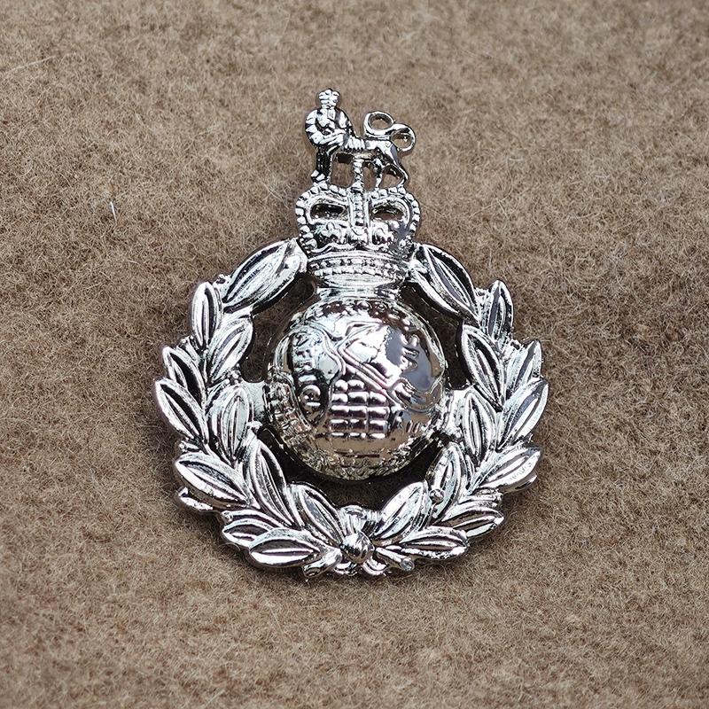 Royal British Marine Corps Hat Beret Hat Emblem Shoulder Badge Military Fan Metal Badge Qualification Badge Skills Badge
