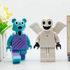 99 Nights in the Forest Toy Owl Goat Deer Monster Construction Brick Collection Model Assembly Construction Blocks Spooky Holiday Decoration Present