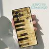 Music Notes phone case For Samsung Galaxy A42 A31 A40 A51 A71 A32 A80 A91 A52 A72 A73 A20e A21S A50 A70 A11 A12 Cover