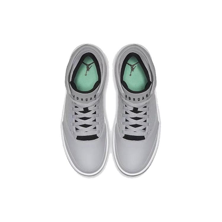Air Jordan Flight Origin 4 Sport Shoes Grey/Green Men's 921196-017