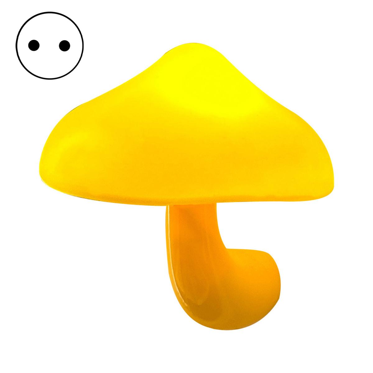 

Светодиодный ночник Yousheng, креативная форма, энергосберегающий, Plug-Play, защита от мерцания, защита глаз с датчиком освещенности, милый грибной ночник EU Plug