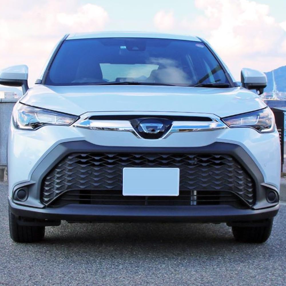 Compatible with the 2022 Toyota Corolla This ABS Front Grille Trim Rod and Mesh Trim Set Includes a Front Bumper Easy Installation and Perfect for