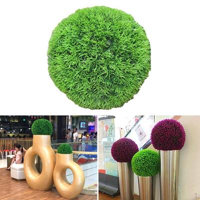 Künstliche Buchsbaumdekorationen Grünpflanzen Sträucher Hängende Kunstpflanze Grasball für Hinterhofgarten