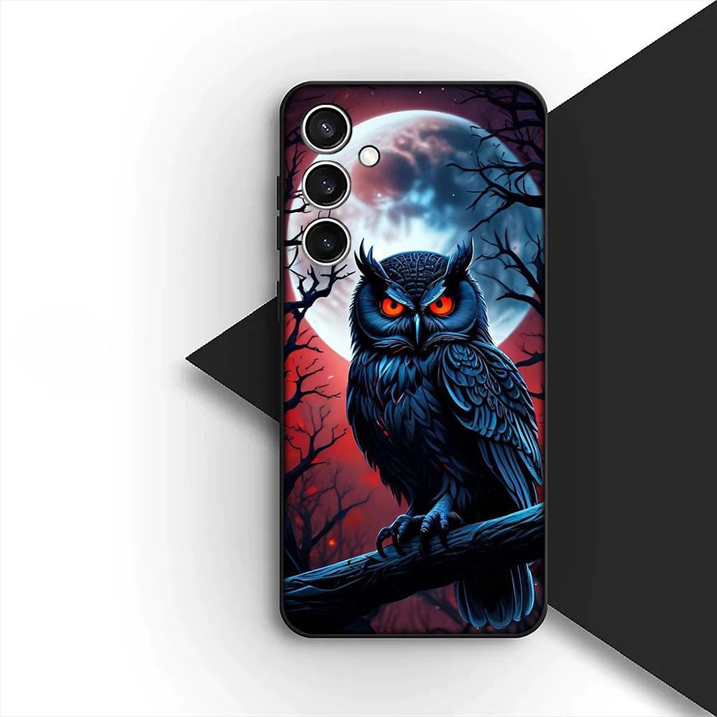 Wallpaper Owl Bird Silicone Phone Cover for Motorola Moto G86 G57 E14 E15 G14 G34 G35 G84 G24 A54 G15 Power E22 Soft Case