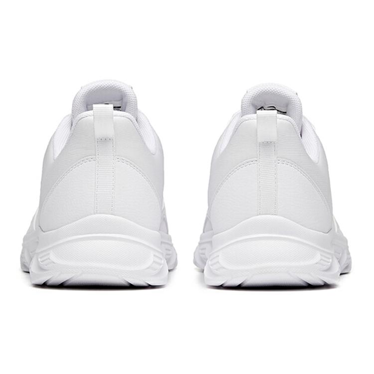 Anta Casual Cushioning Slip Resistant Abrasion Resistant Breathable Low top Running Shoes Men's White 912045524-4