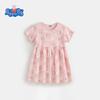 Girls Princess Dress Short Sleeve Cotton Cartoon Kids 2026
