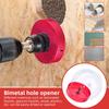Hole Saw Dust Collector Cutter Circle Drill Bit For Holes For Drilling Wood Ceiling Drywall Plaster Fiberboard Household