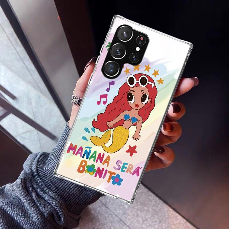 Karolg M-Manana Sera B-Bonito Phone Case For Samsung Galaxy S26 S25 Edge S24 S23 Ultra S22 Plus S21 S20 FE Soft TPU Back Cover F