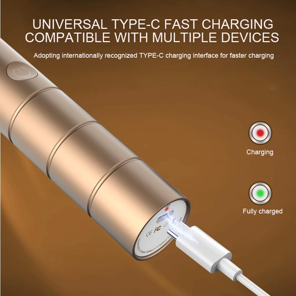 Cold Sore Device Red Light Therapy For Mouth Sores Treatment 660nm 850nm Near Infrared LED Light Therapy Machine Skin Care Wand