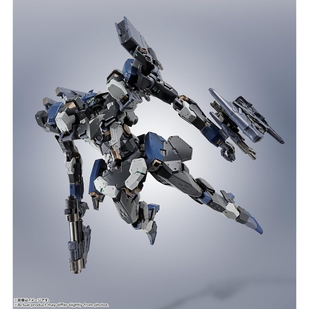 TAMASHII NATIONS Armored Core VI Fires of Rubicon Side AC EL-PC-00 Alba Steel Haze Ortus 140mm Action Figure PVC ABS Diecast