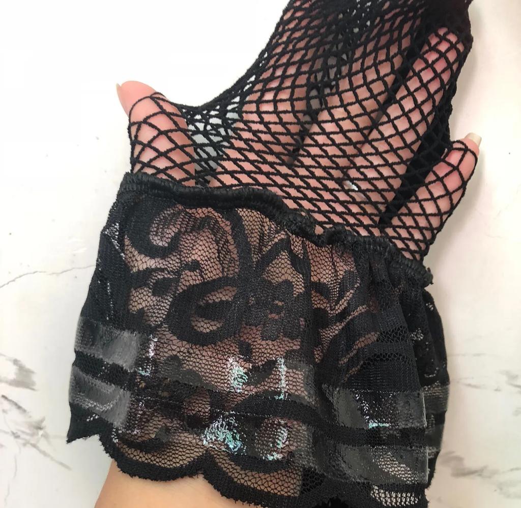 Mesh Fishnet Stockings Women Lingerie Sexy Lace Thigh High Socks Women Stockings Lolita Girls Knee High Socks Stocking