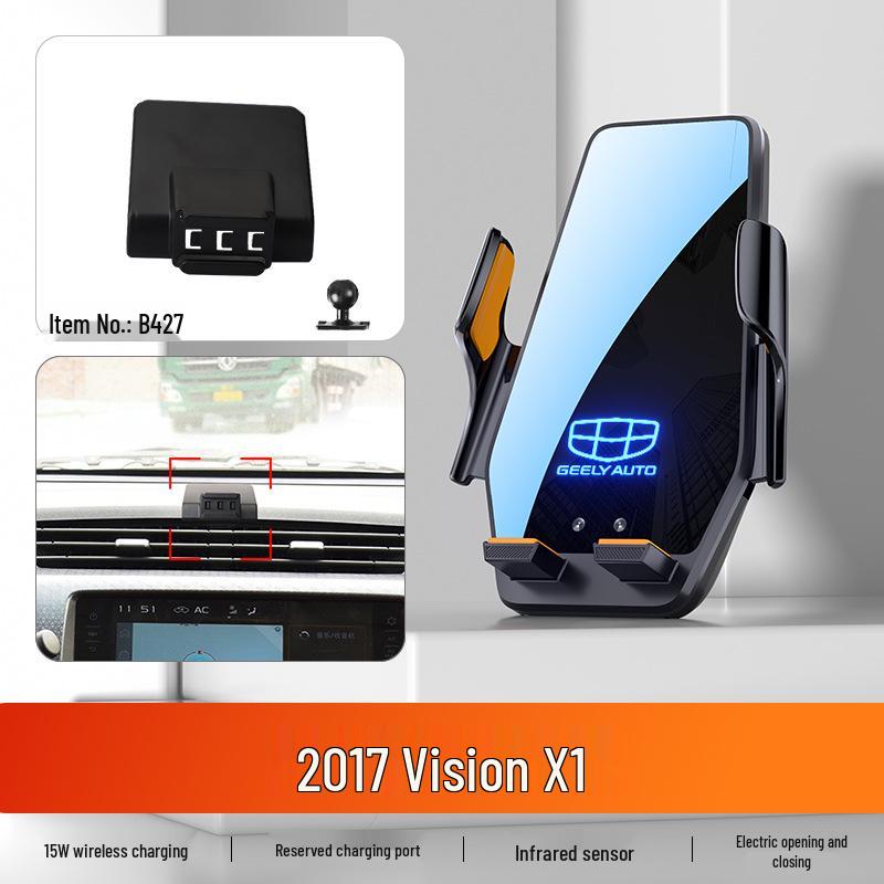Car Phone Holder for Geely Boyue PRO, Vision S1/X3/X6, Emgrand GL/GS