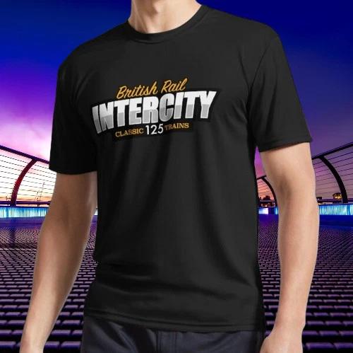 New Shirt British Rail Inter-City 125 T-Shirt Funny American Unisex Size S-5XL M