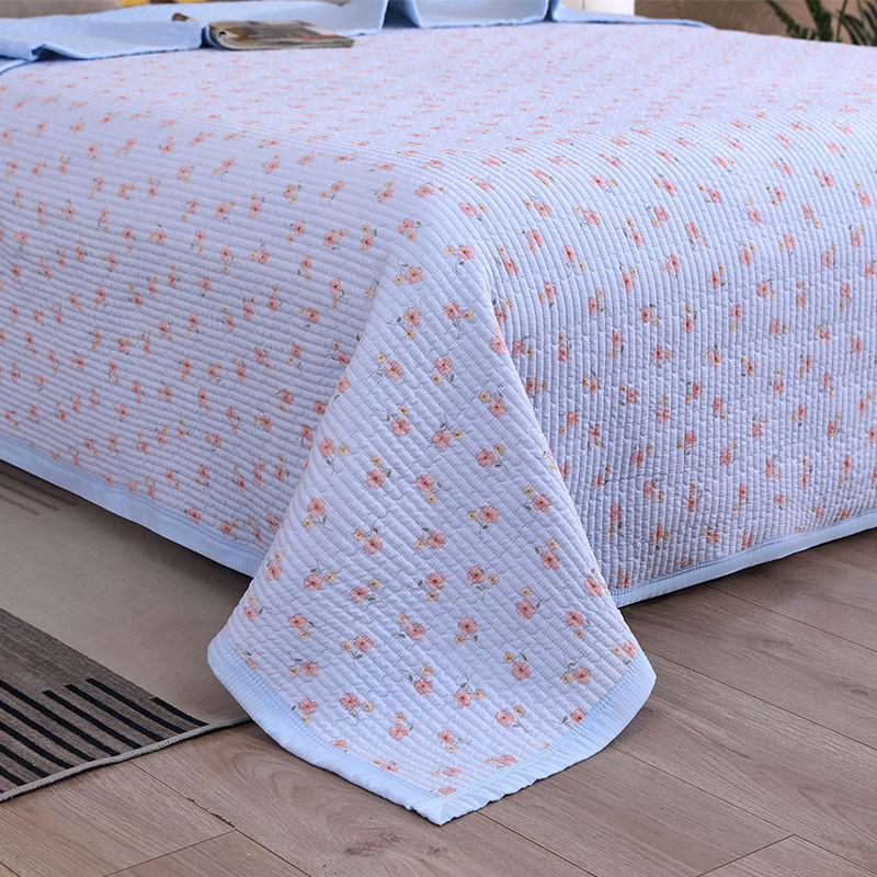 New Cotton Bed Cover Single Piece All Season Universal Bed Sheet Anti Slip Thick Mattress
