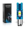 Super Bright P15D LED Headlight Bulb, White, Blue, Position Lamp, Motorbike, Moped, DC, AC Hi/Lo Switching, For Motorcycles, Moped Lights