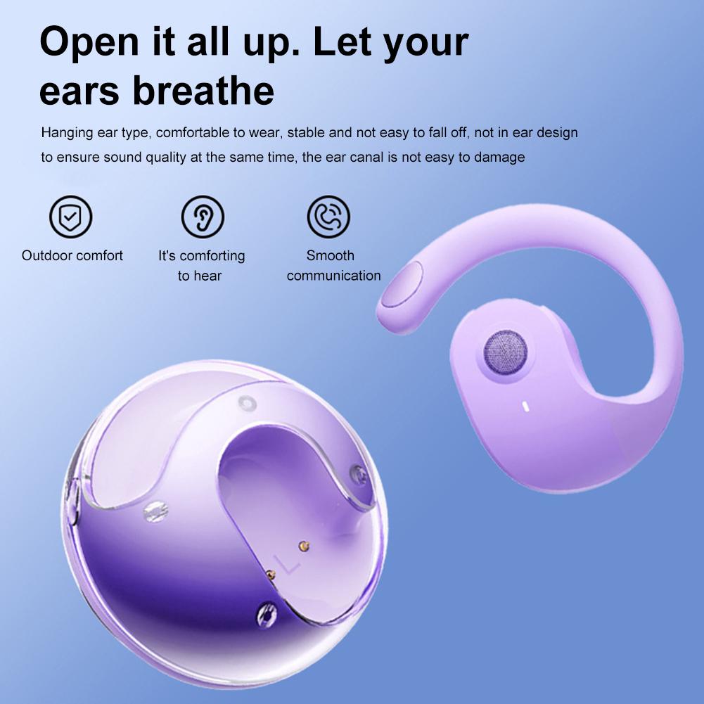 Wireless AI Translator Earbuds Bluetooth 144 Languages Real-Time Translation Noise Cancelling Headphones for Travel Business