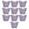 Glittering Sequins Butterfly Applique Decoration For Fabric Improvement On Hats Bags And DIY Ideas