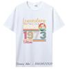 Best Of 1973 Birthday Gifts T Shirt Men's Cotton Funny T-Shirt Old Graphic T Shirt Men Clothing Oversized Tshirt Tees