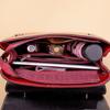 Genuine Leather Shell Bag for Women, Top Grain Oil Wax Cowhide Shoulder Purse, 2026 New Minimalist Clutch, Soft Texture Crossbody Bag, Vintage Style