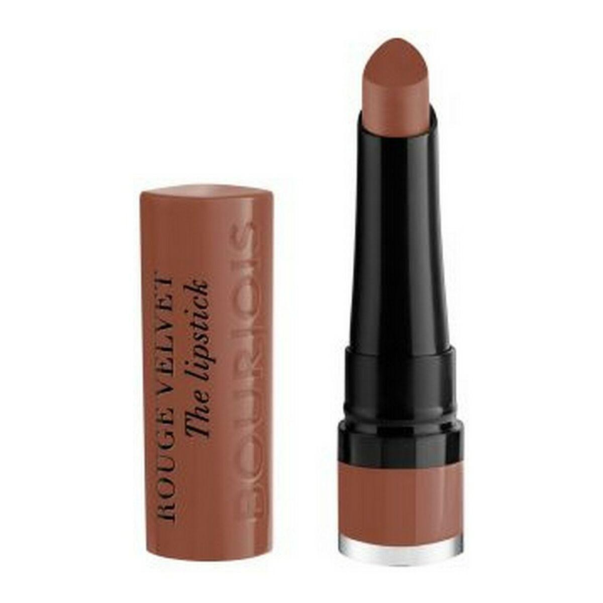 

Bourjois Rouge Velvet The Lipstick Увлажняющая губная помада 22 мока-деро (2,4 г)