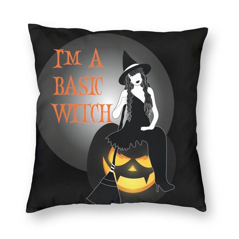 Home Decoration Nordic Halloween Witch Ghost Tree Cushion Cover Cushion Cover Mystery Magic Pillowcase 45x45cm Funda De Almohada