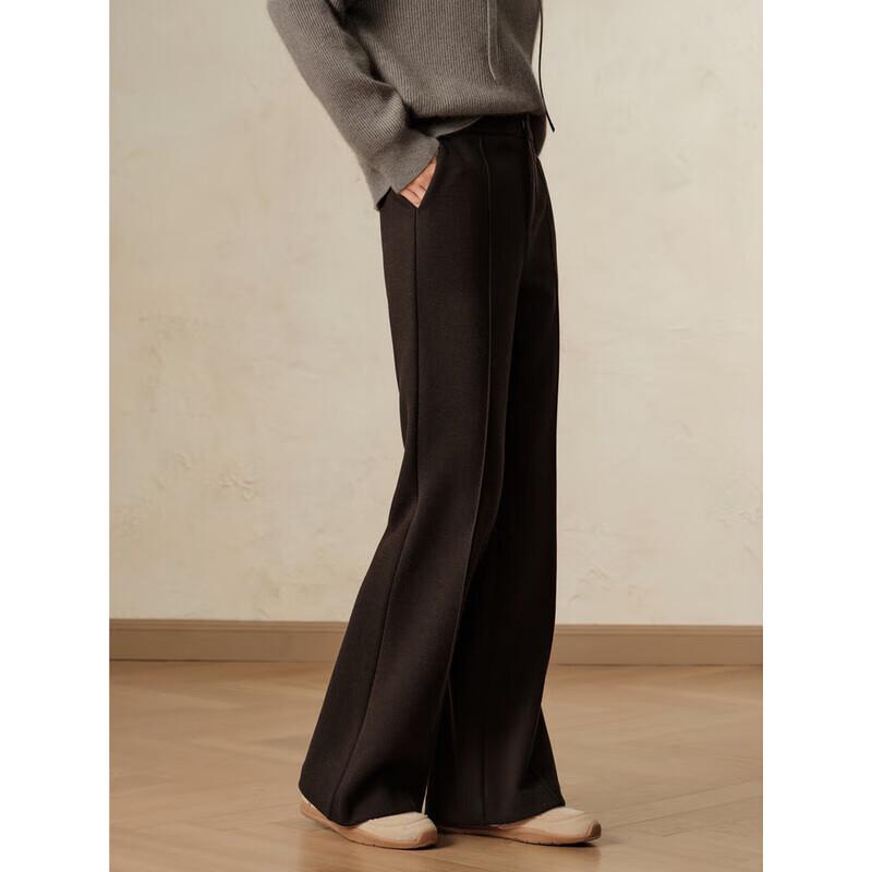 Women's Slim Fit Knit Flare Casual Pants