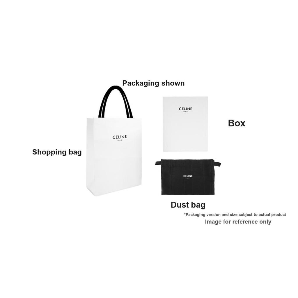 Celine Triomphe Logo Snap Closure Leather Card Holder Women Accessories Black 10I583DPV-38SI
