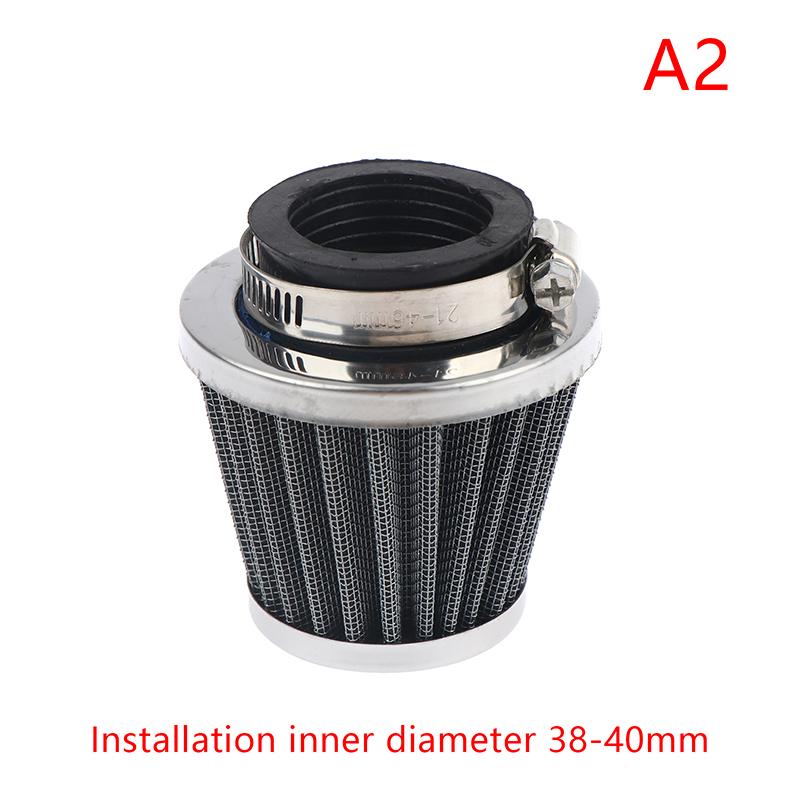 For Scooter Moped Motorbike ATV Quad Bike Accessories Universal Motorcycle 32/38/42/45/48/50/54/58/60MM Mushroom Head Air Filter Air Filters 7