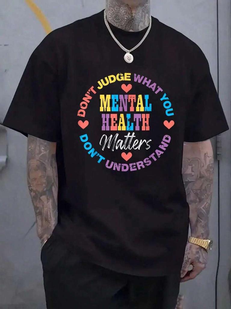 Mental Health Dont Judge You Dont Understand Aware Unisex T-Shirt