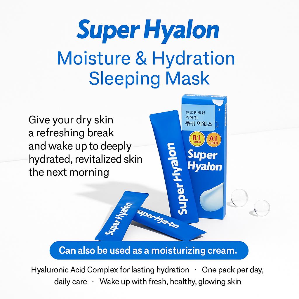 VT Super Hyalon Sleeping Mask 4ml x 6ea