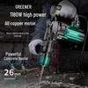 Green Forest 1180W Corded Multi-function Rotary Hammer Drill CN Plug (adapter Included)