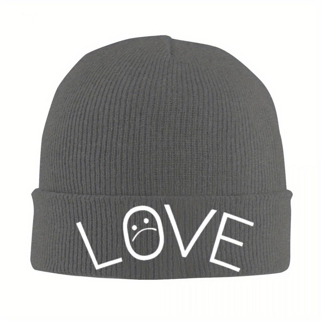 LOVE - Lil Peep Knitted Caps for Women Unisex Beanie Autumn Winter Hat Hip Hop Cap