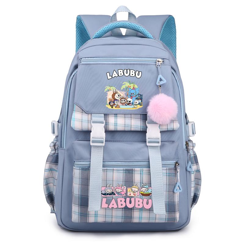 Cute Printed Backpack Large Capacity Waterproof Bookbag Boy Girl Schoolbag Women Travel Bag Kid Birthday Gift Mochila