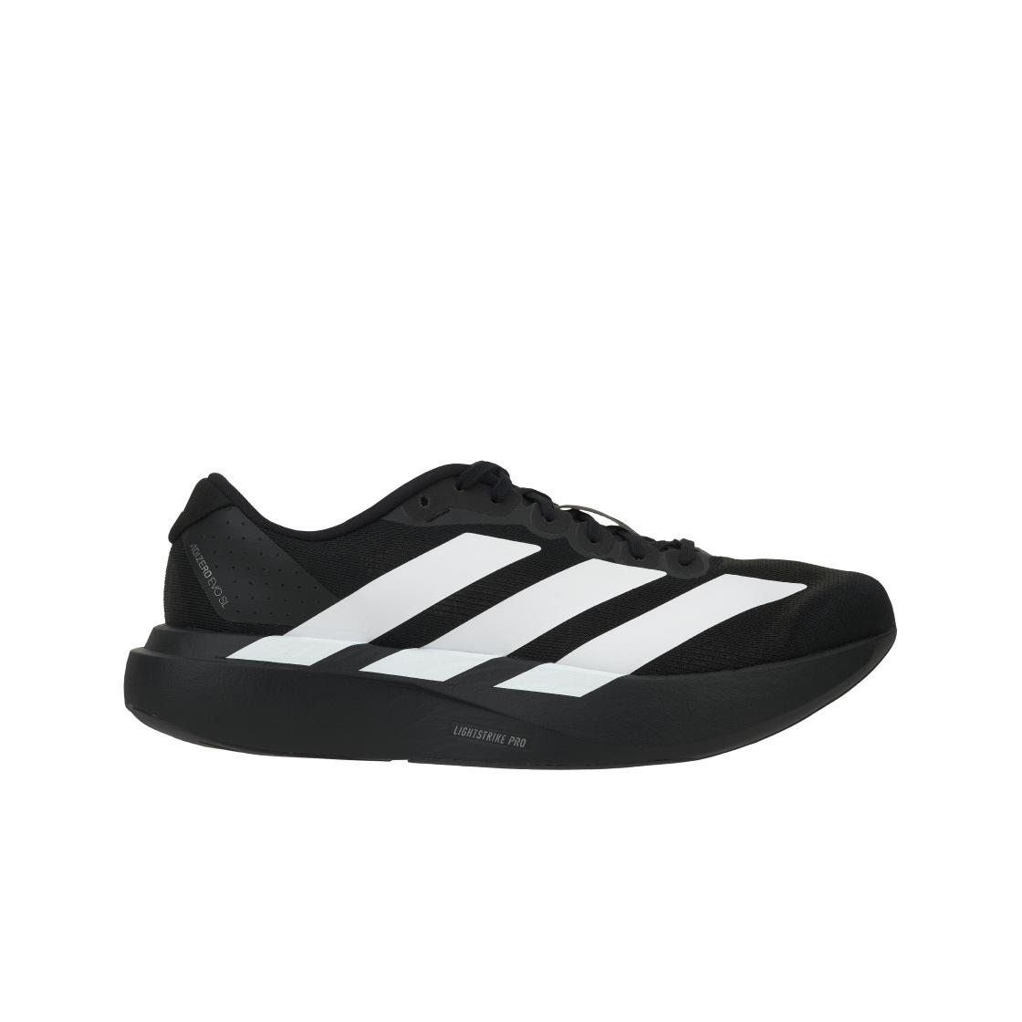 adidas Adizero Evo SL черные белые мужские кроссовки Core-Black Cloud-White JP7149 42