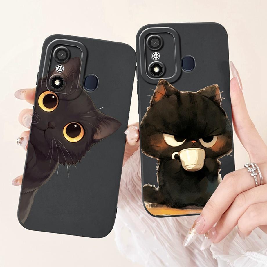 Cover For Itel A27 A48 A25 A35 Case Artistic Style Shockproof Funda For Itel A60 A60s A70 Soft Liquid Silicone Bumper