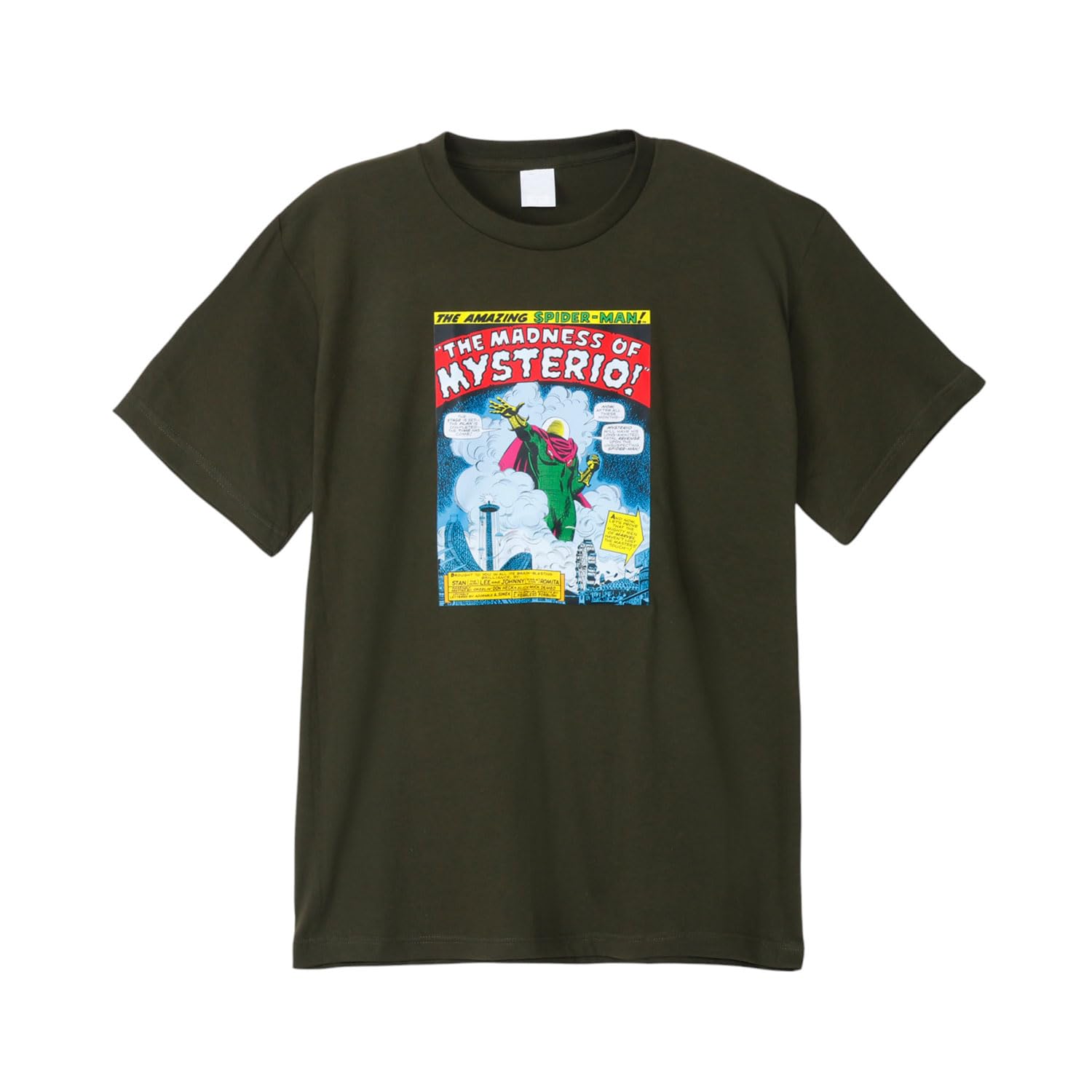 

Small Planet Marvel 50 Design T-Shirt 20/Mysterio/Cover L Size Army Green
