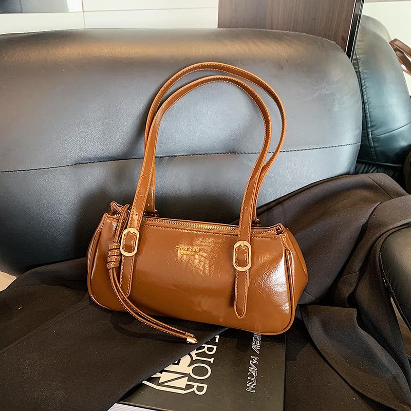 Premium Retro Underarm Bag Women's Versatile Fashion Shoulder Bag Niche Design Commuter Bag