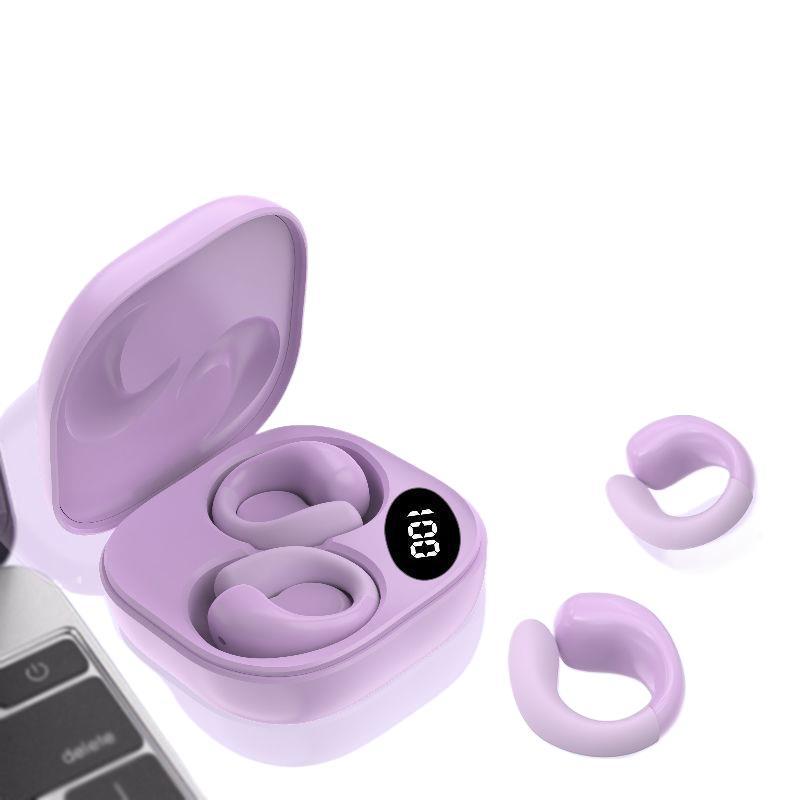 Wireless Bone Conduction Sport Headphones, Clip-On In-Ear/Non-In-Ear, Long Battery Life, Universal