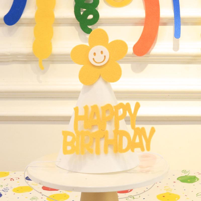 Trendy Birthday Party Hat Decoration for Kids and Adults