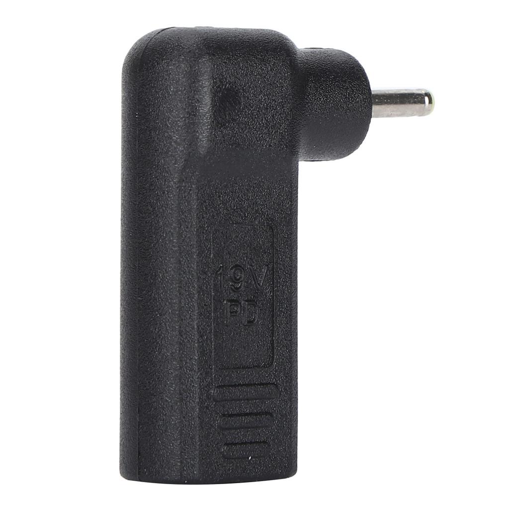 TypeC To DC Adapter Rectangle DC Plug 65W 90 Degrees  Tilt Elbow PD Emulator Trigger for Laptops Tablets