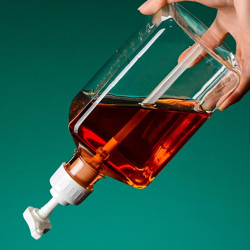 Butelka dozownik do syropu 1600 ml z pompką 5 ml
