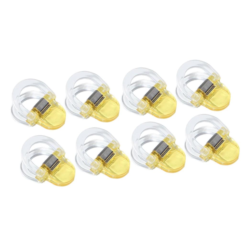 Trouser Clamp Plastic Hem Clips Leg Tightener Pants Accessories Clothing Fixer for Daily Wear